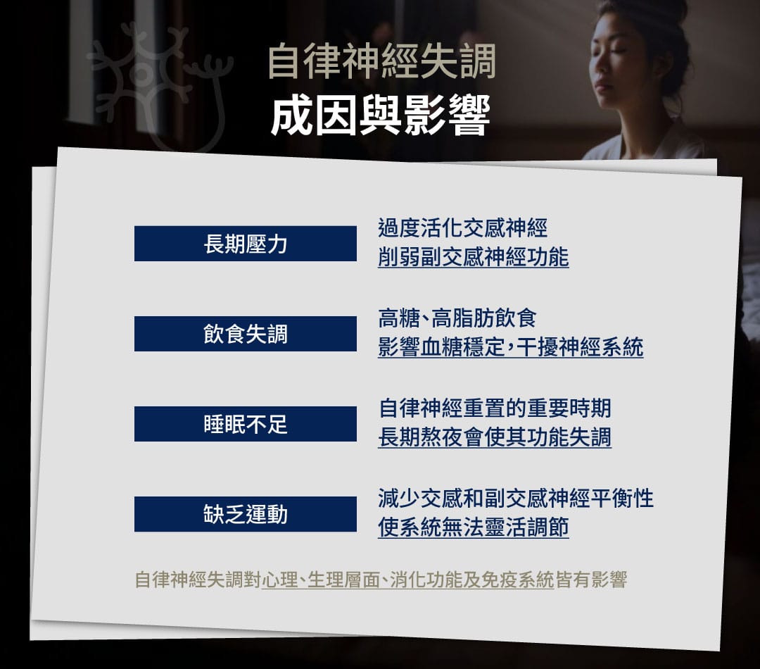 自律神經失調 原因